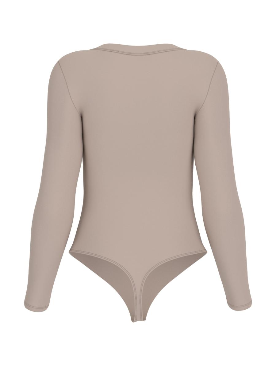 Guess Body COLETTE LS SUIT Beige Taupe 2