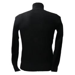 GL35051-F25 INTRECCIATO COLLO ALTO Nero