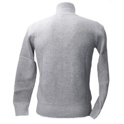 GL35051-F25 INTRECCIATO COLLO ALTO Grigio