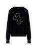 Maglioni LS CN SYLVIE LOGO SWTR Nero