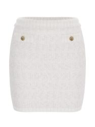 Gonna AOMORI TAPE YARN SKIRT Beige