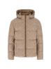 Giubbotti ALLOVER LOGO PUFFA JACKET Beige