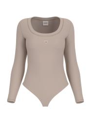 Body COLETTE LS BODYSUIT Beige Taupe