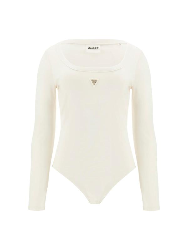Body COLETTE LS BODYSUIT Bianco Panna
