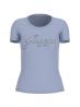 T-shirt CN SS EMBRO SCRIPT LOGO TEE Azzurro