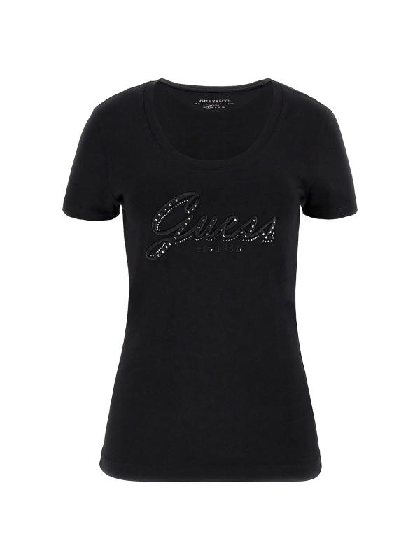 T-shirt CN SS EMBRO SCRIPT LOGO TEE Nero