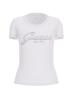 T-shirt CN SS EMBRO SCRIPT LOGO TEE Bianco