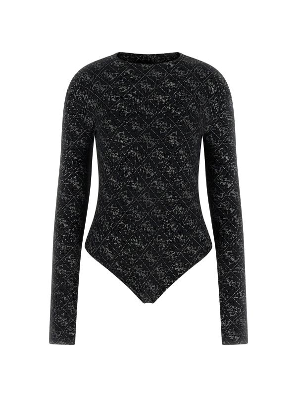 Body LS TEODORA LOGO BODY Nero