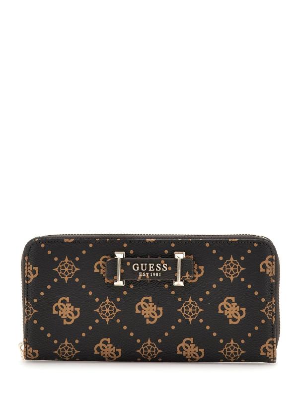 Portafogli SILIA SLG LARGE ZIP AROUND Marrone