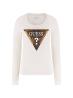 T-shirt LS CN LEO TRIANGLE TEE Bianco