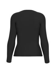 T-shirt LS CN LEO TRIANGLE TEE Nero