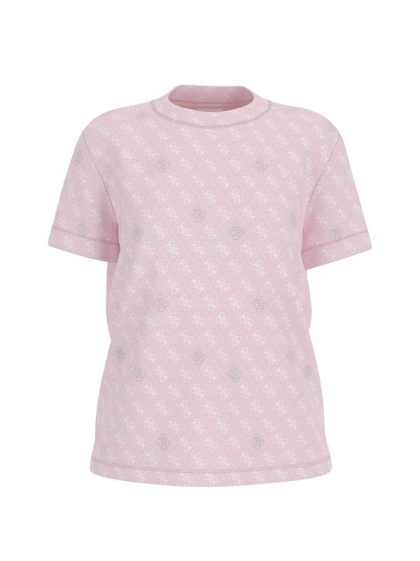 T-shirt 4G RHOMBUS STUDS SS T-SHIRT Rosa