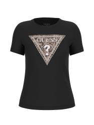T-shirt SS CN TRIANGLE PYTHON TEE Nero