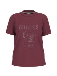 T-shirt MENA SS T-SHIRT Bordeaux