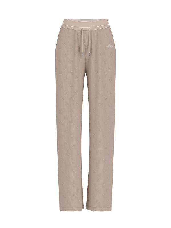 Tute PAULINA WIDE LEG PANTS Beige