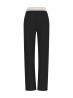 Tute PAULINA WIDE LEG PANTS Nero