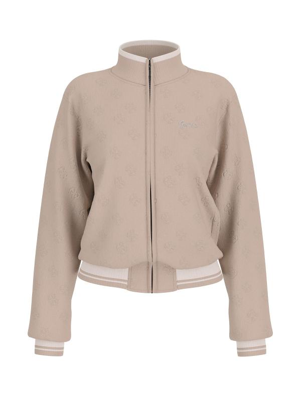 Felpe PAULINA FULL ZIP SWEATSHIRT Beige