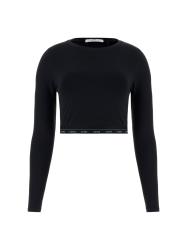 T-shirt MATILDE SEAMLESS LS TEE Nero