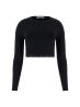 T-shirt MATILDE SEAMLESS LS TEE Nero