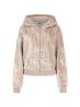Felpe SEQUINS FULL-ZIP HOODIE Rosa
