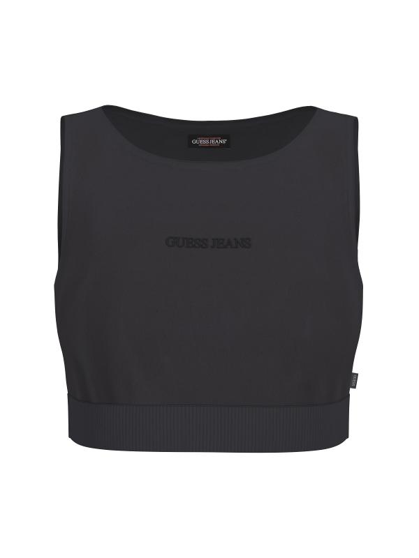 Maglia GJ SCOOP GUESS J EMB TANK SWTR Nero