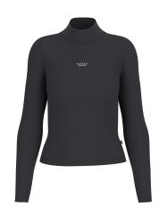 Maglia GJ LS MOCK NECK EMBRO SLIM TOP Nero