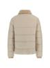 SHEARLING PUFFA JACKET Beige