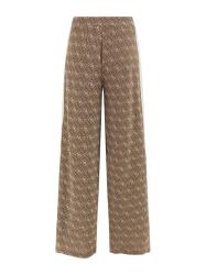 4G RHOMBUS JACQUARD STRAINGHT L Marrone