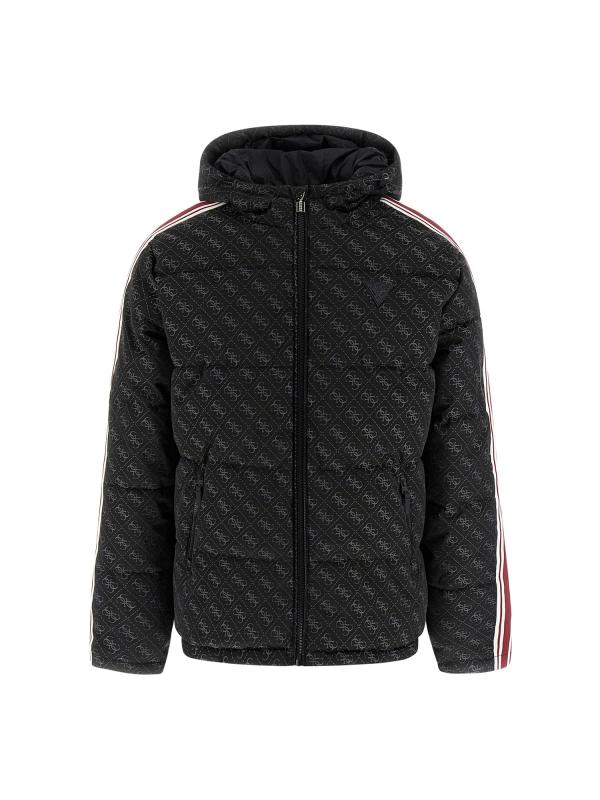 FUSCO 4G LOGO PADDED JACKET Nero
