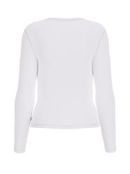 T-shirt GJ SLIM LOGO EMB Bianco