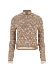 4G RHOMBUS SEAMLESS LS TOP Marrone