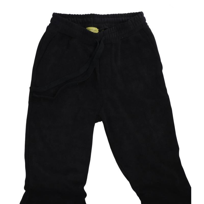 GL2296F PANTALACCIO EFF. CINIGLIA Nero