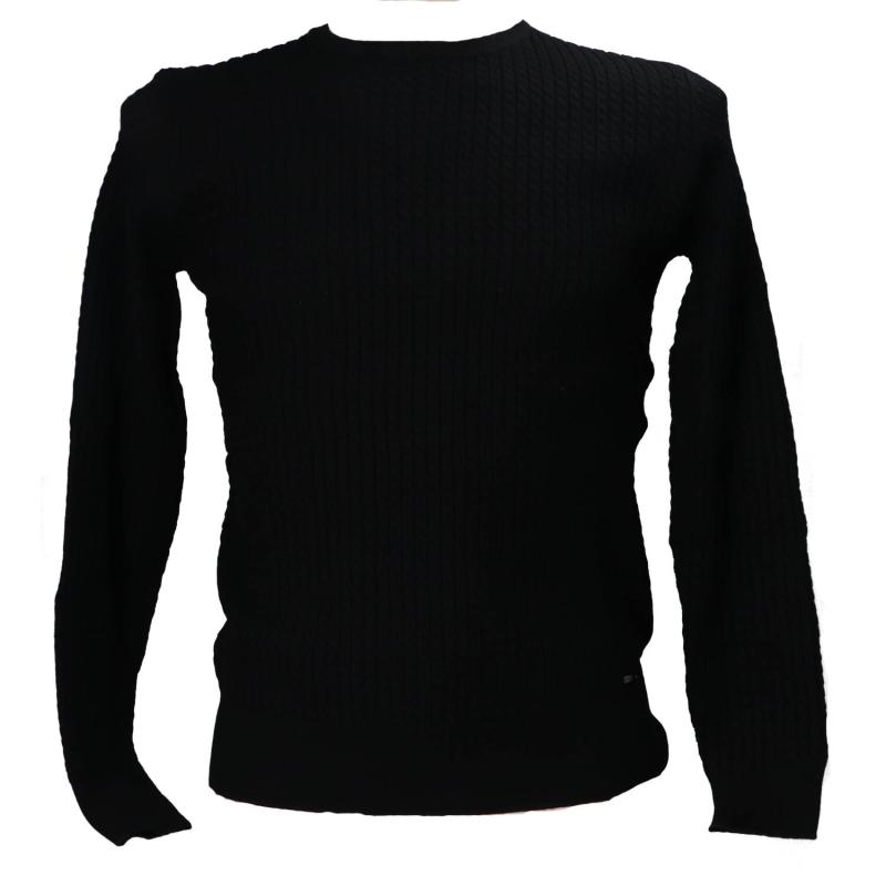 GL35071 GIROCOLLO WOOL BLEND Nero