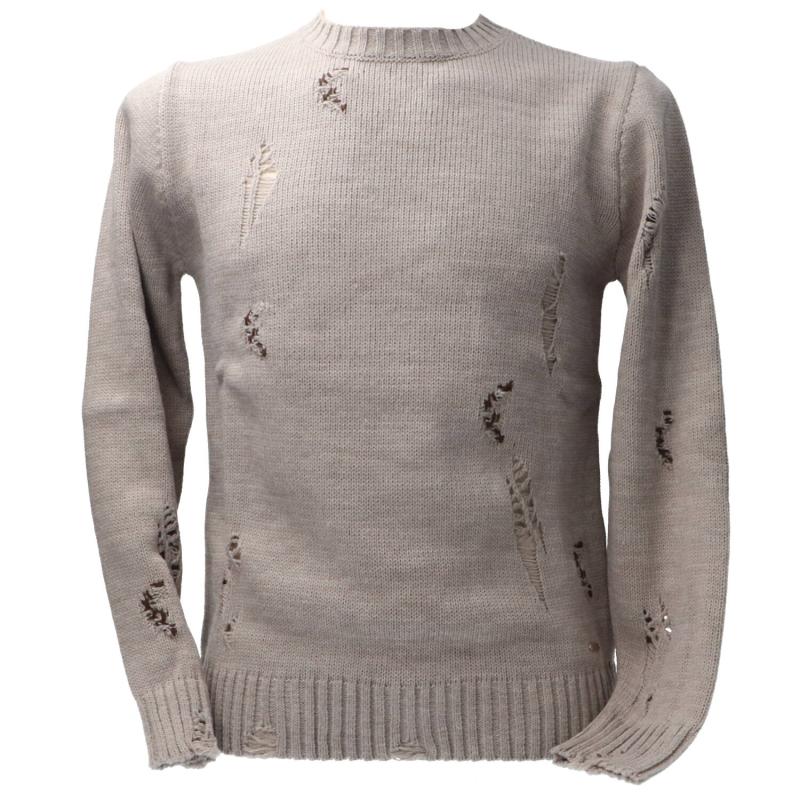 BW1010 GIROCOLLO INTRECCIATO  Grigio