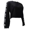 V6A1701 BRUSHED STRETCH FLEECE Nero