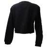 V6A1701 BRUSHED STRETCH FLEECE Nero