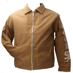 25IDS55365 GIACCA IN GABARDINE  Marrone