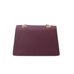 Borse a spalla SAFFIANO METAL LETTERING Viola