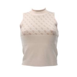 Top 4G LOGO SWEATER TOP Beige