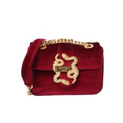 Borse a spalla JC C-ICONIC SNAKERS PUFFY VELVET Viola