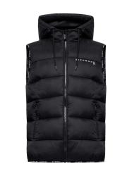 UMA25160PIS8 PADDED GILET JACKET BE Nero
