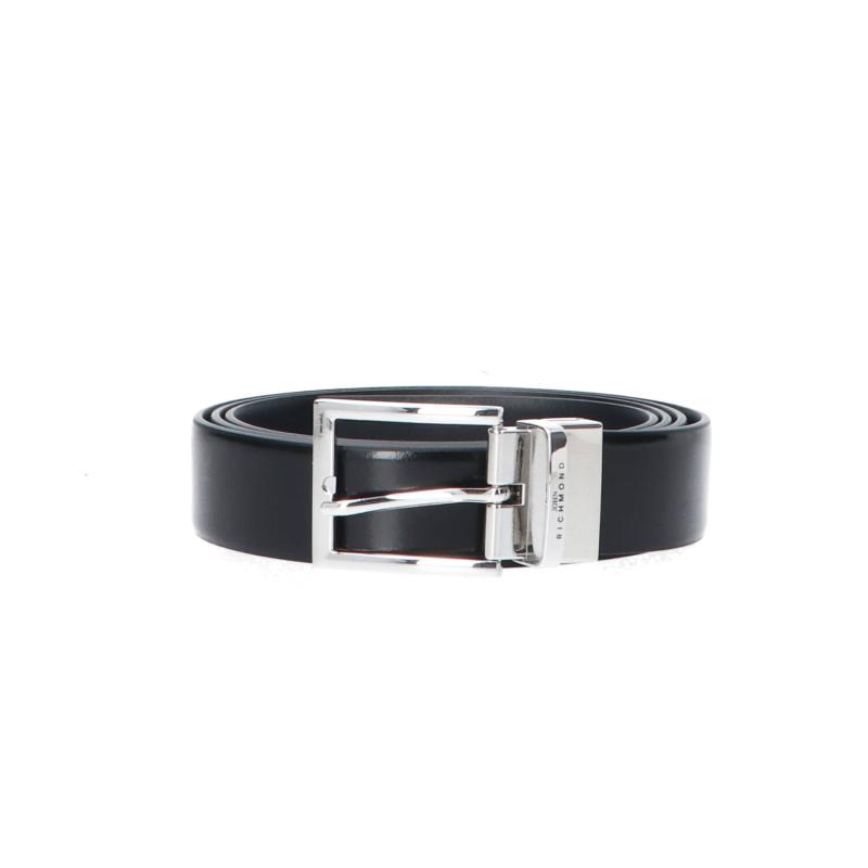 REAL LEATHER BELT STEMI AP Nero