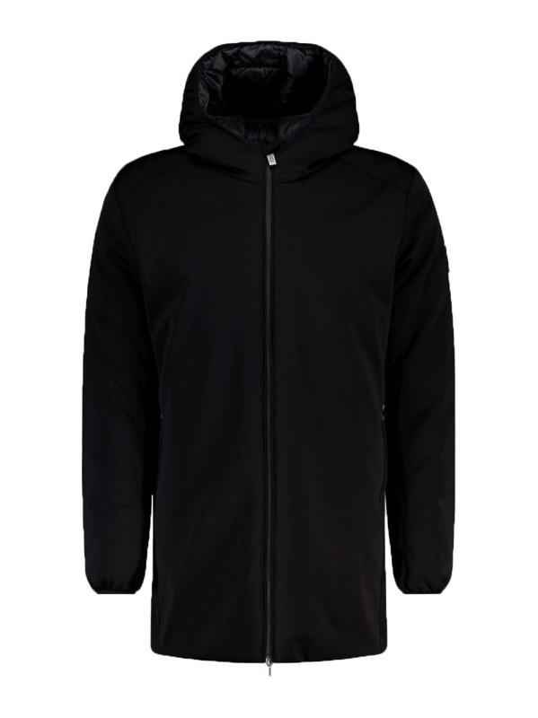 CLEM 3.0 SPFTSHELL PADDED HOODY COA Nero