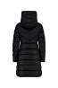 REBECCA 800FP LONG JACKET WITH FIXE Nero