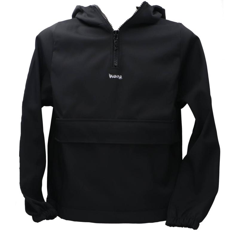 25IDS55247 NYLON ZIP GRAFFITO PICCOLO Nero