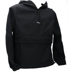 25IDS55247 NYLON ZIP GRAFFITO PICCOLO Nero