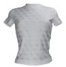 T-shirt MOCK NECK ALL OVER 4G TEE Bianco