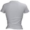 W4BI26J1314 SS MOCK NECK ALL OVER 4G TEE Bianco