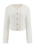 SANDRA TWEED JACKET Bianco