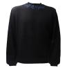 79PMM02 JACQUARD LOGO F7 KNITWEAR  Nero